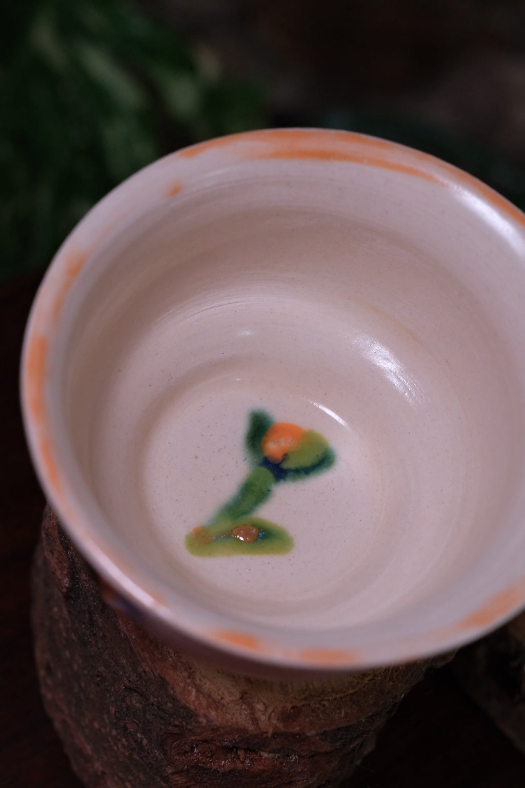 Small bowl called “i like rice and matcha “