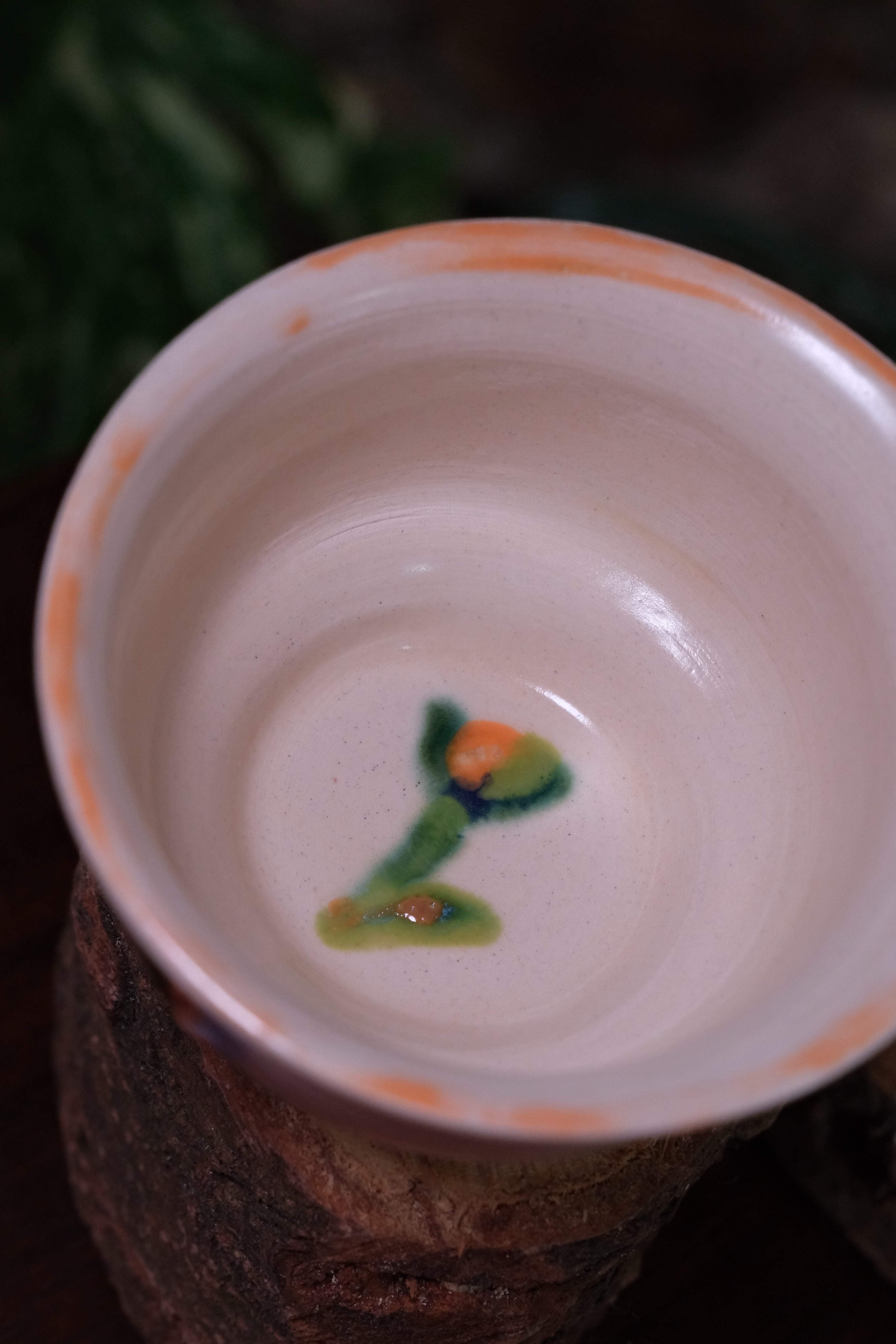 Small bowl called “i like rice and matcha “