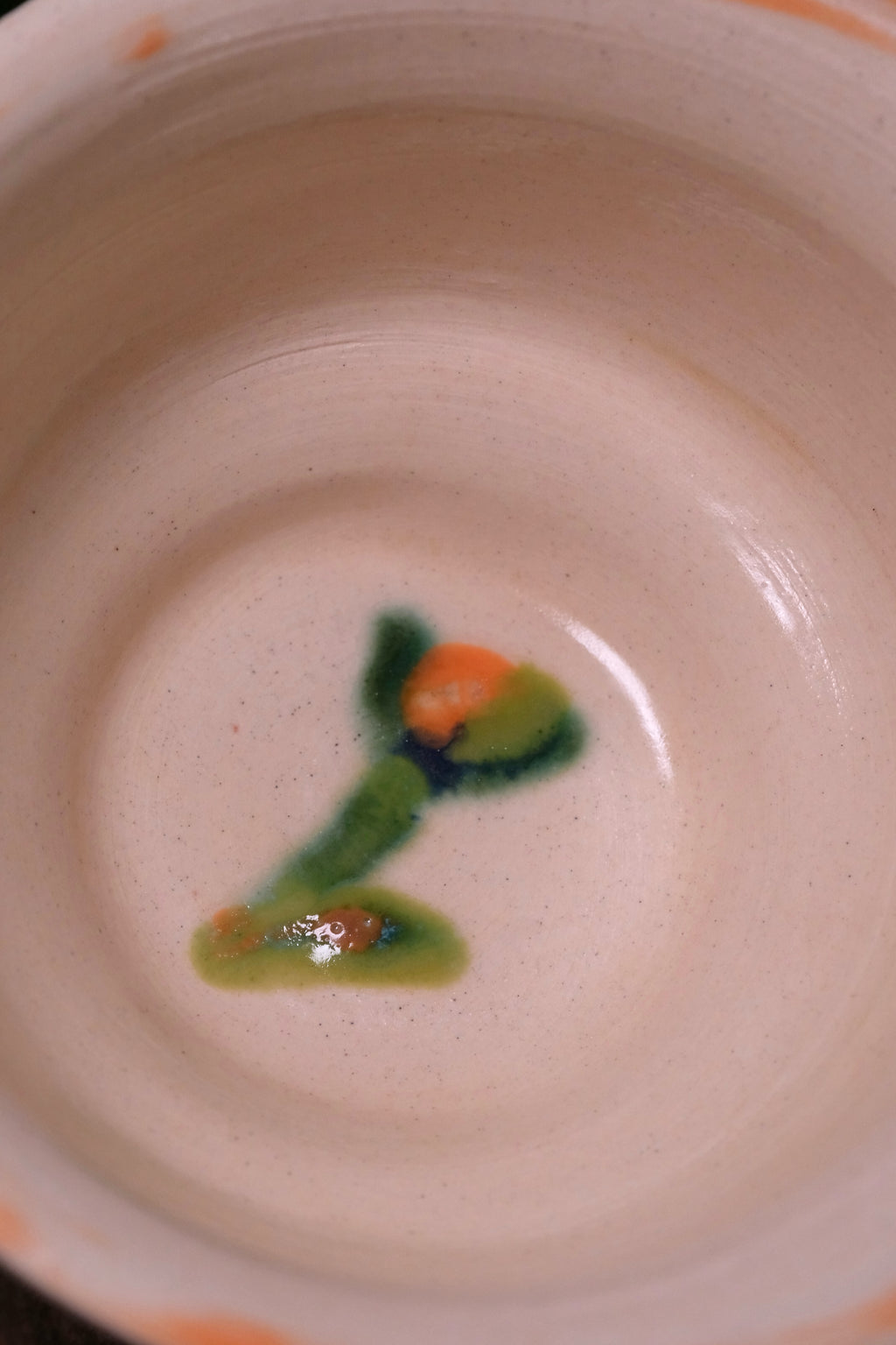 Small bowl called “i like rice and matcha “
