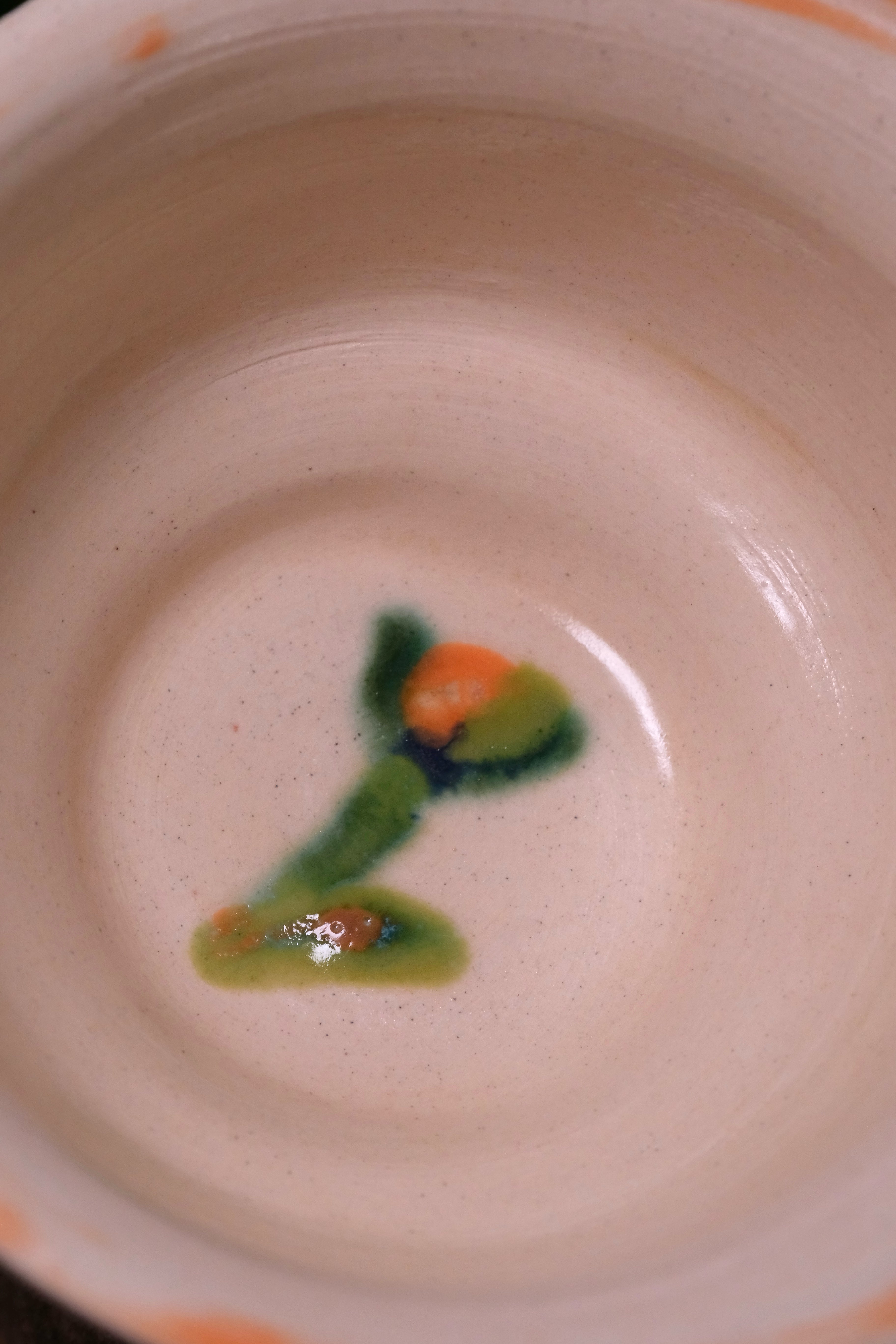 Small bowl called “i like rice and matcha “