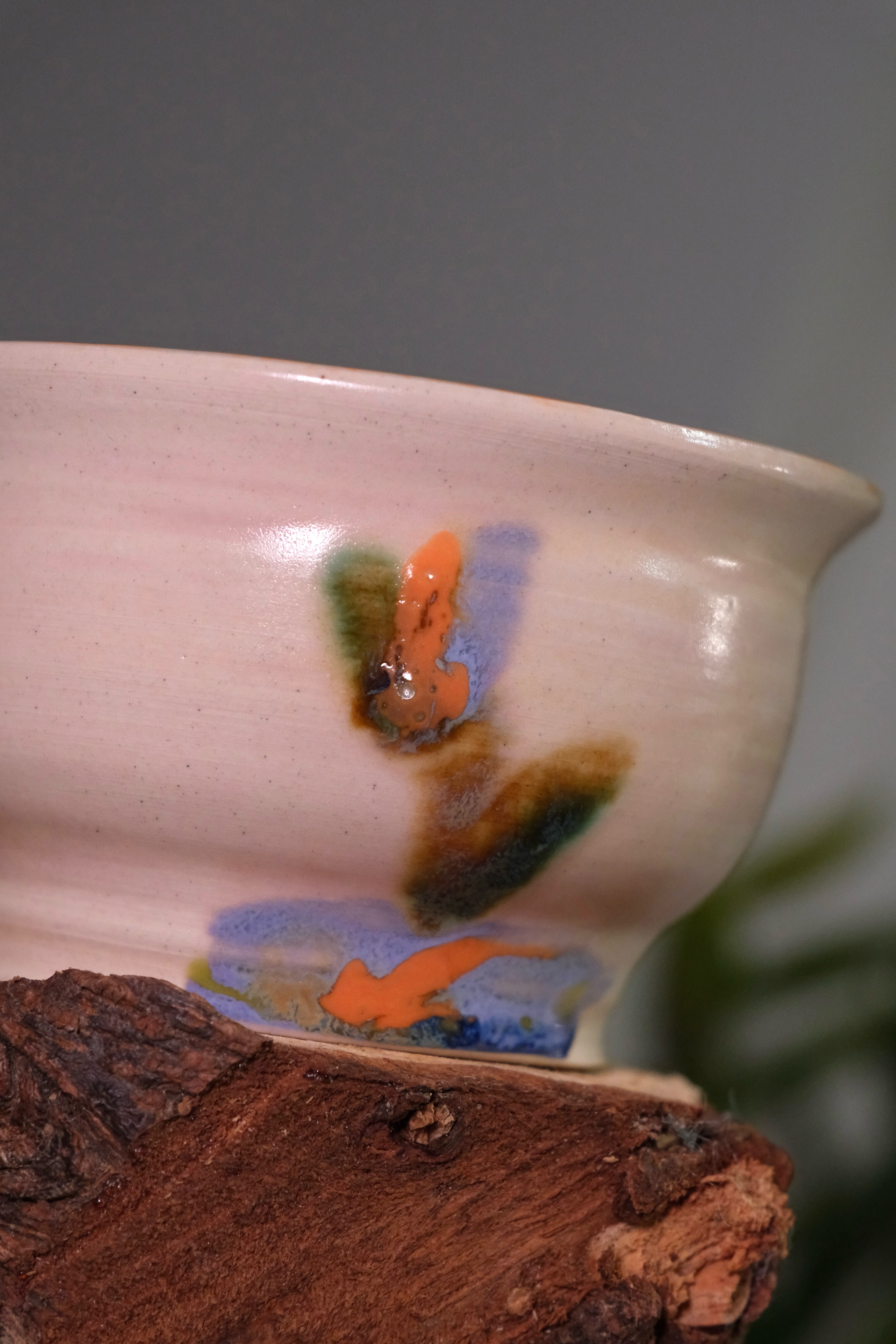 Small bowl called “i like rice and matcha “