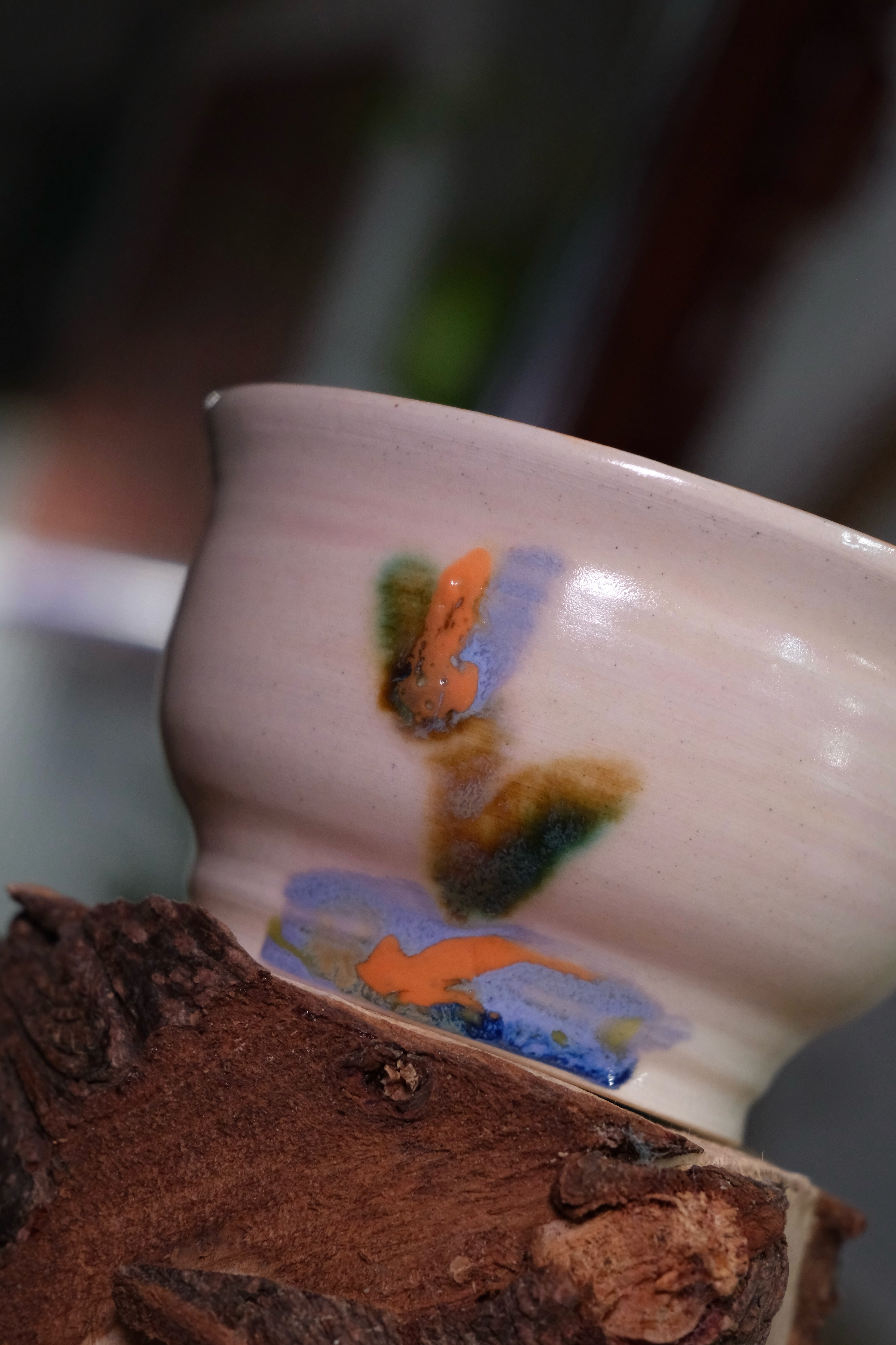 Small bowl called “i like rice and matcha “