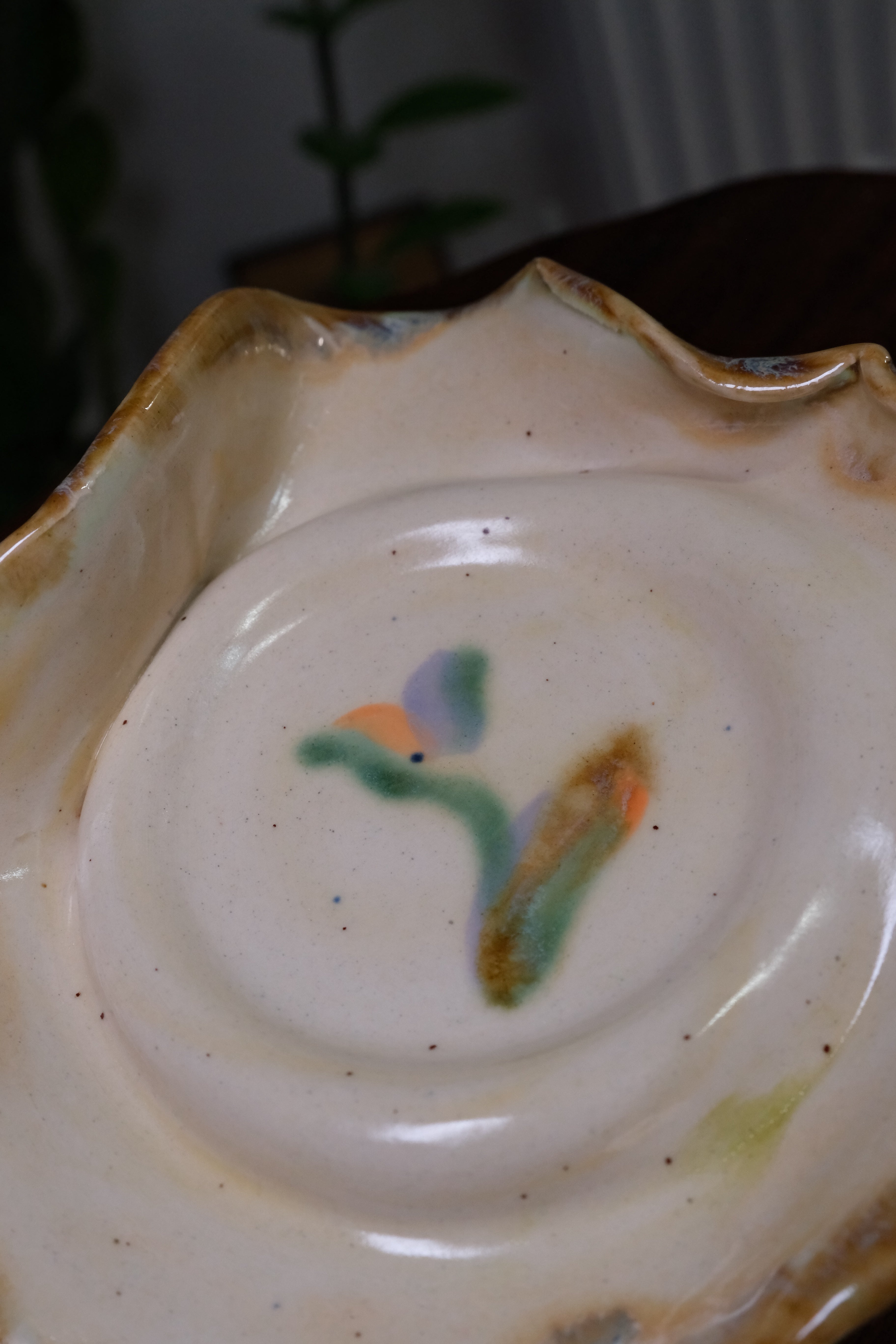 Flower plate called “ one of my favourite “