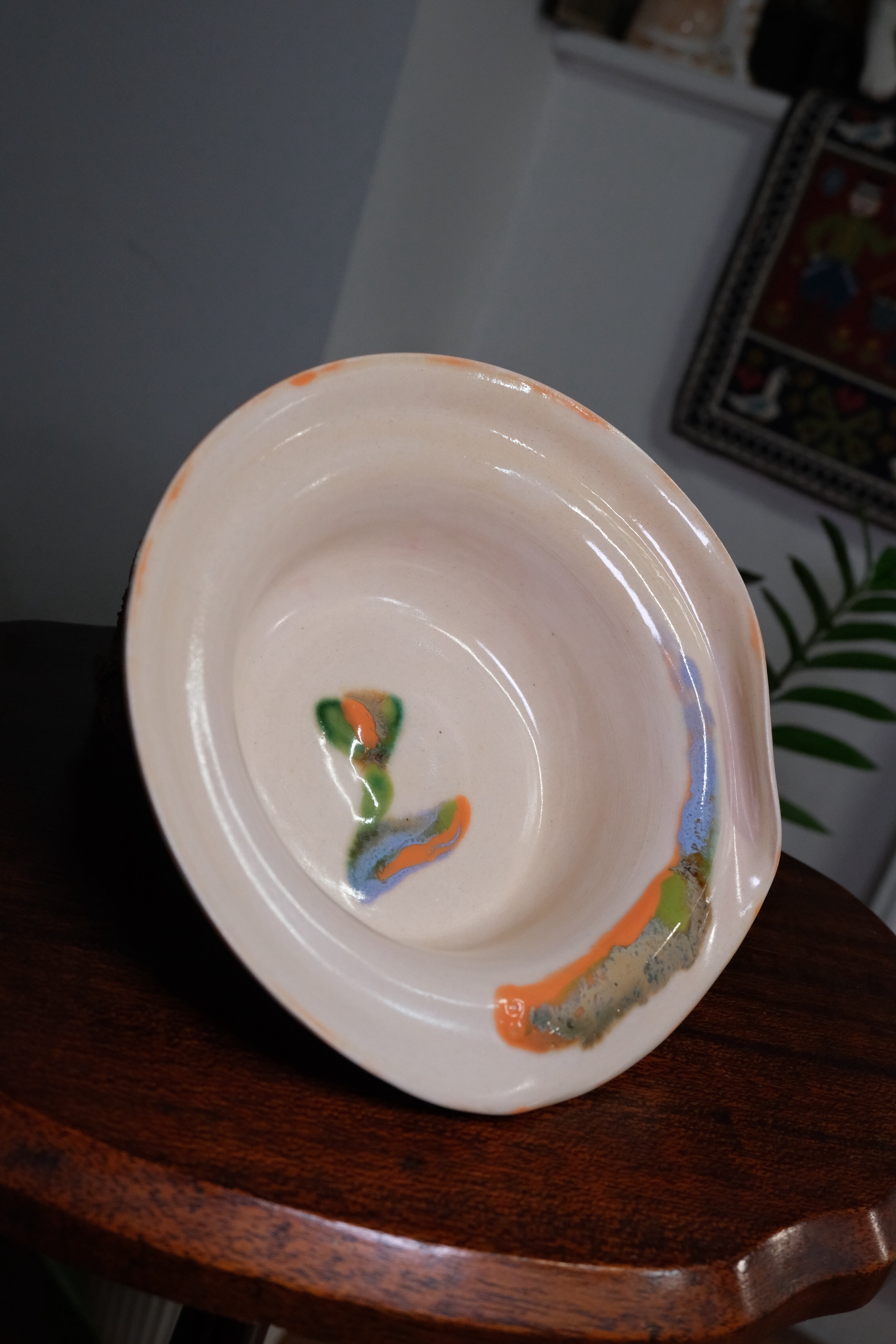Cute bowl called “spring finally came”