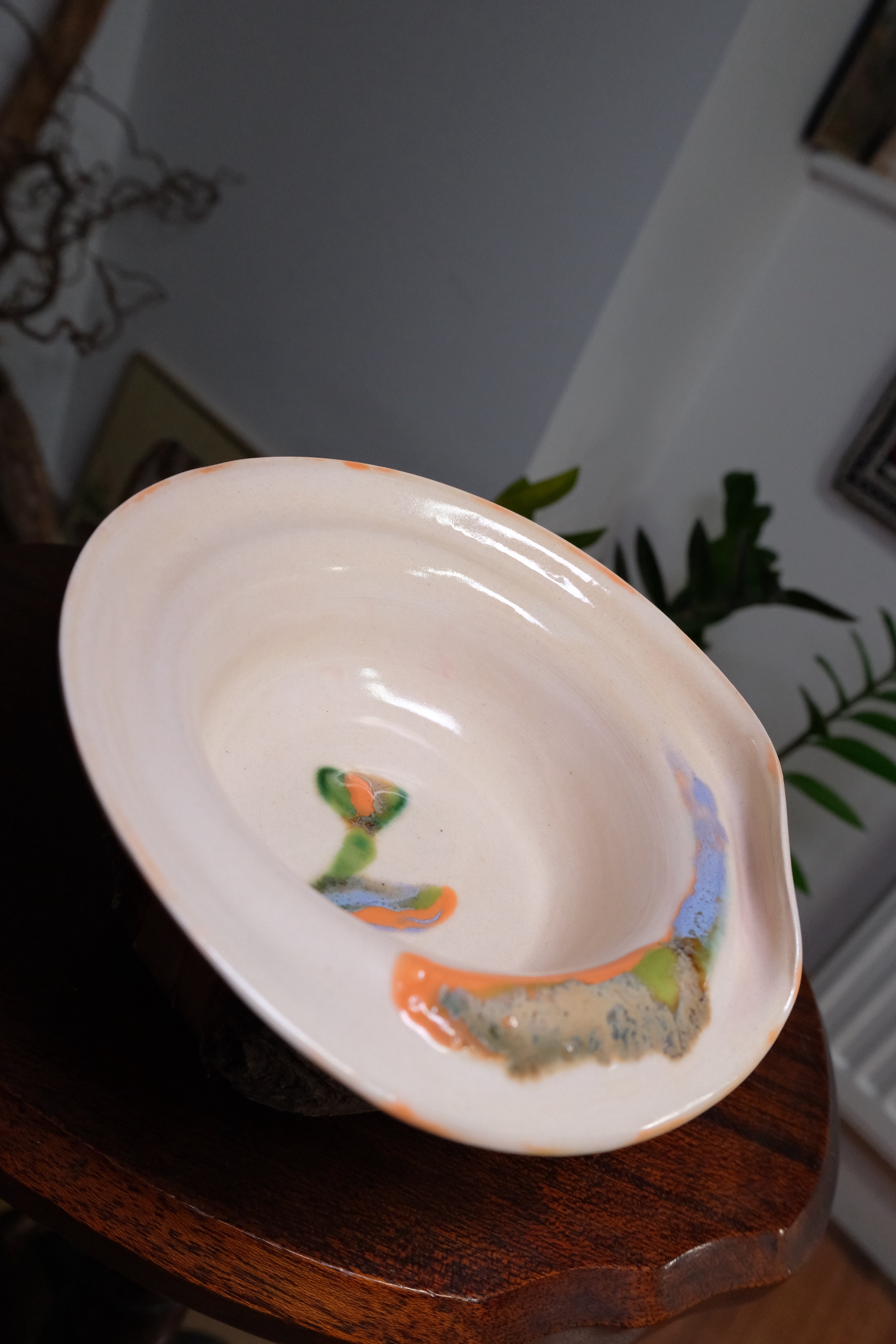 Cute bowl called “spring finally came”