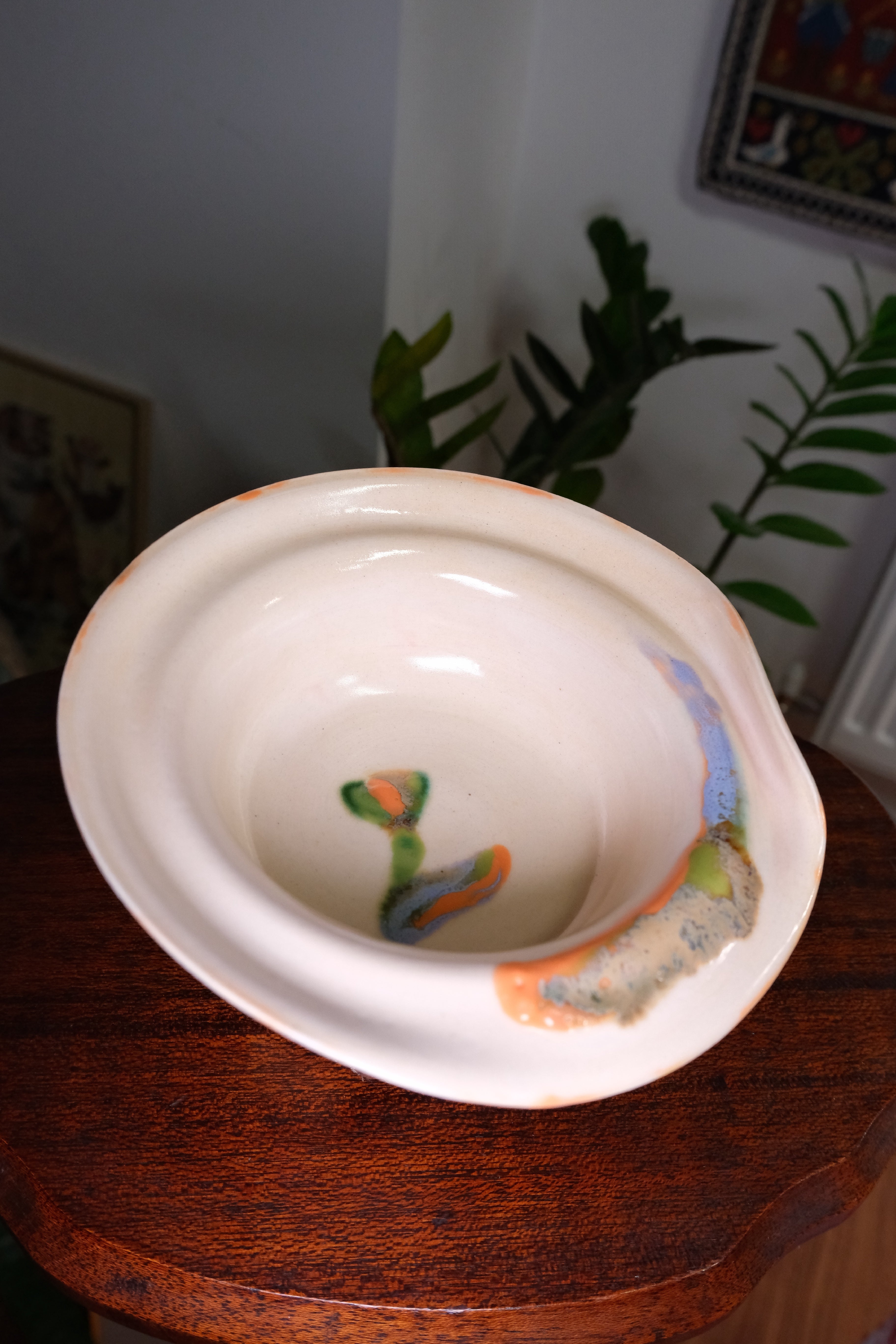 Cute bowl called “spring finally came”
