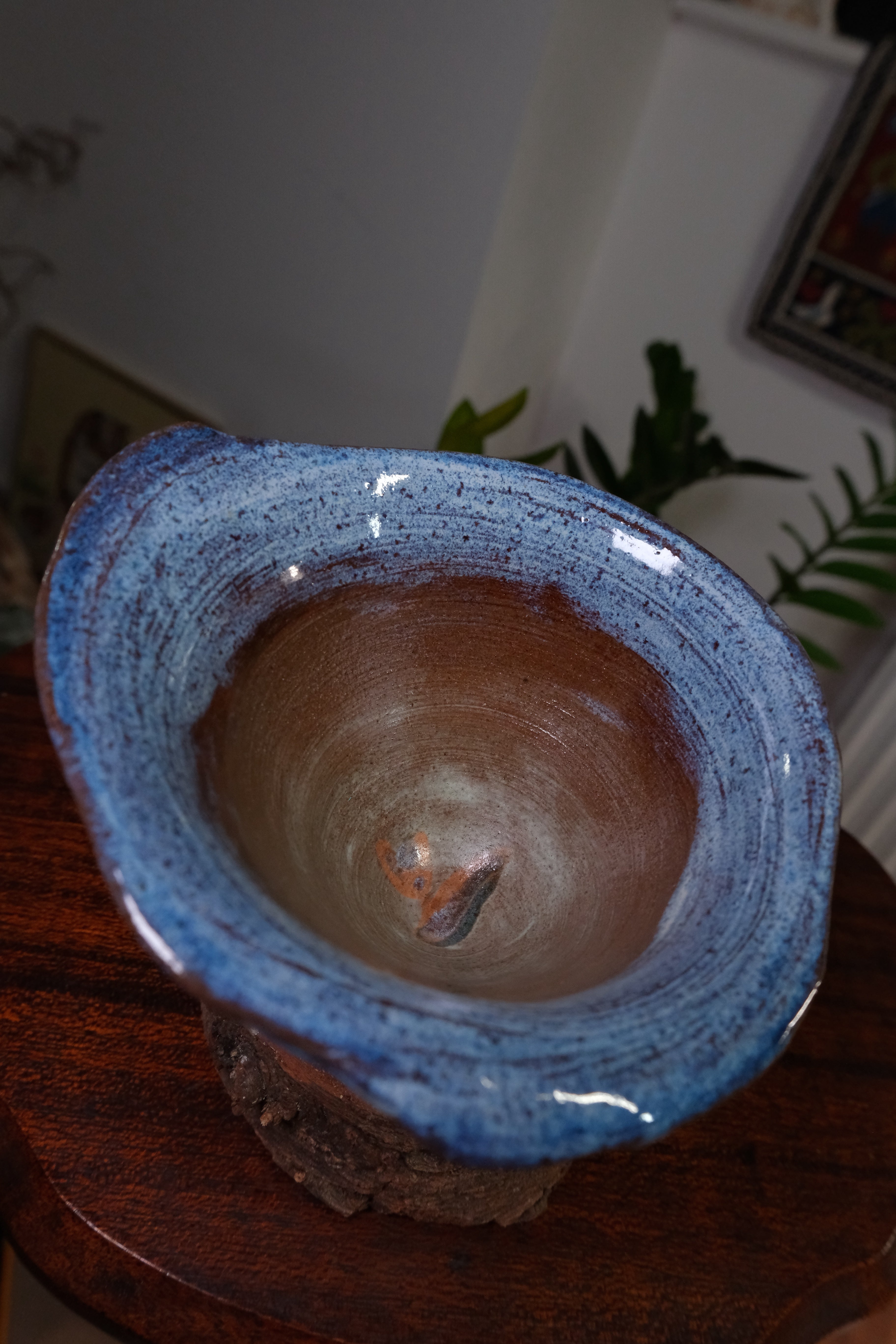 A pot called “why blue”