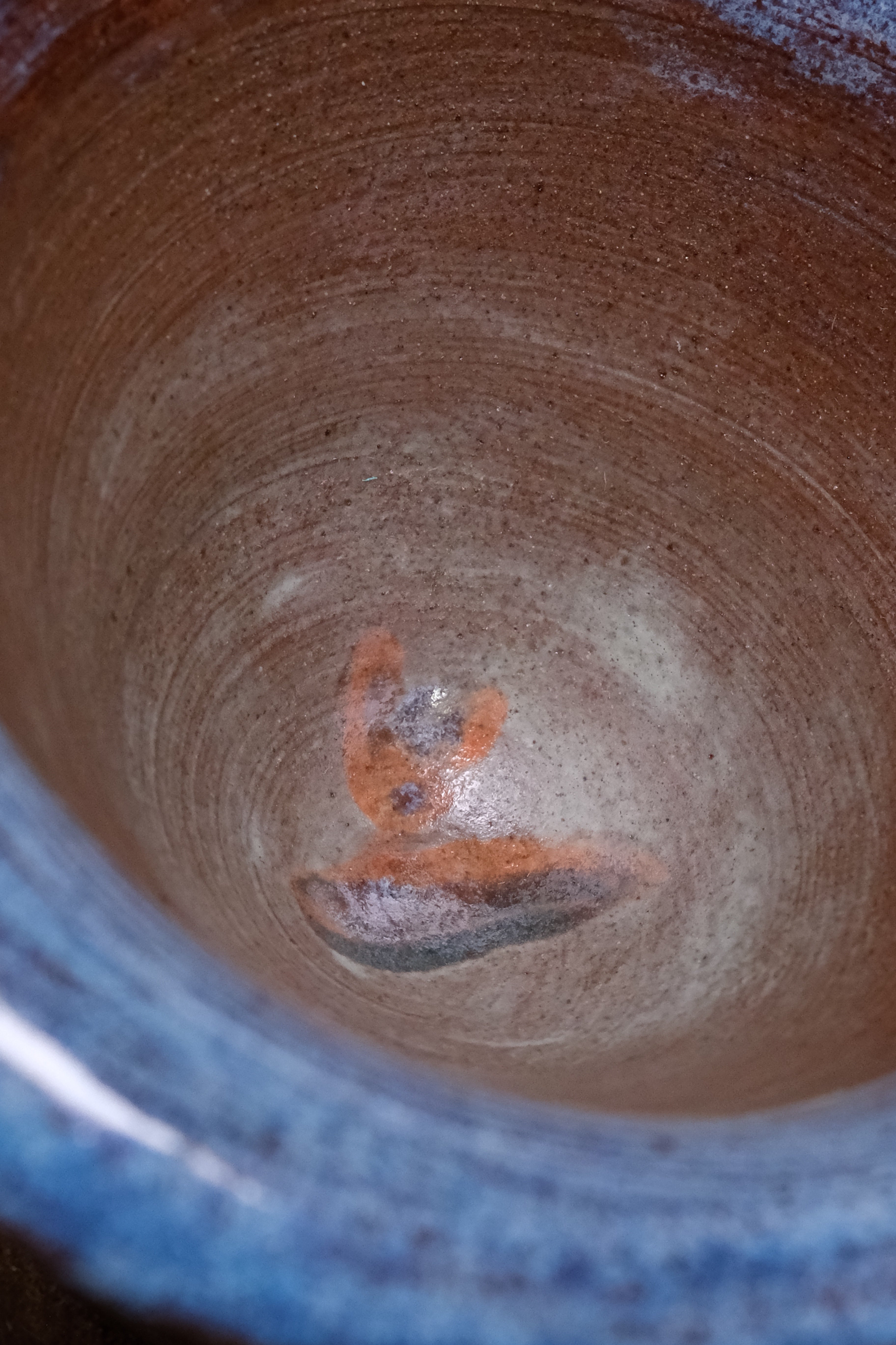 A pot called “why blue”