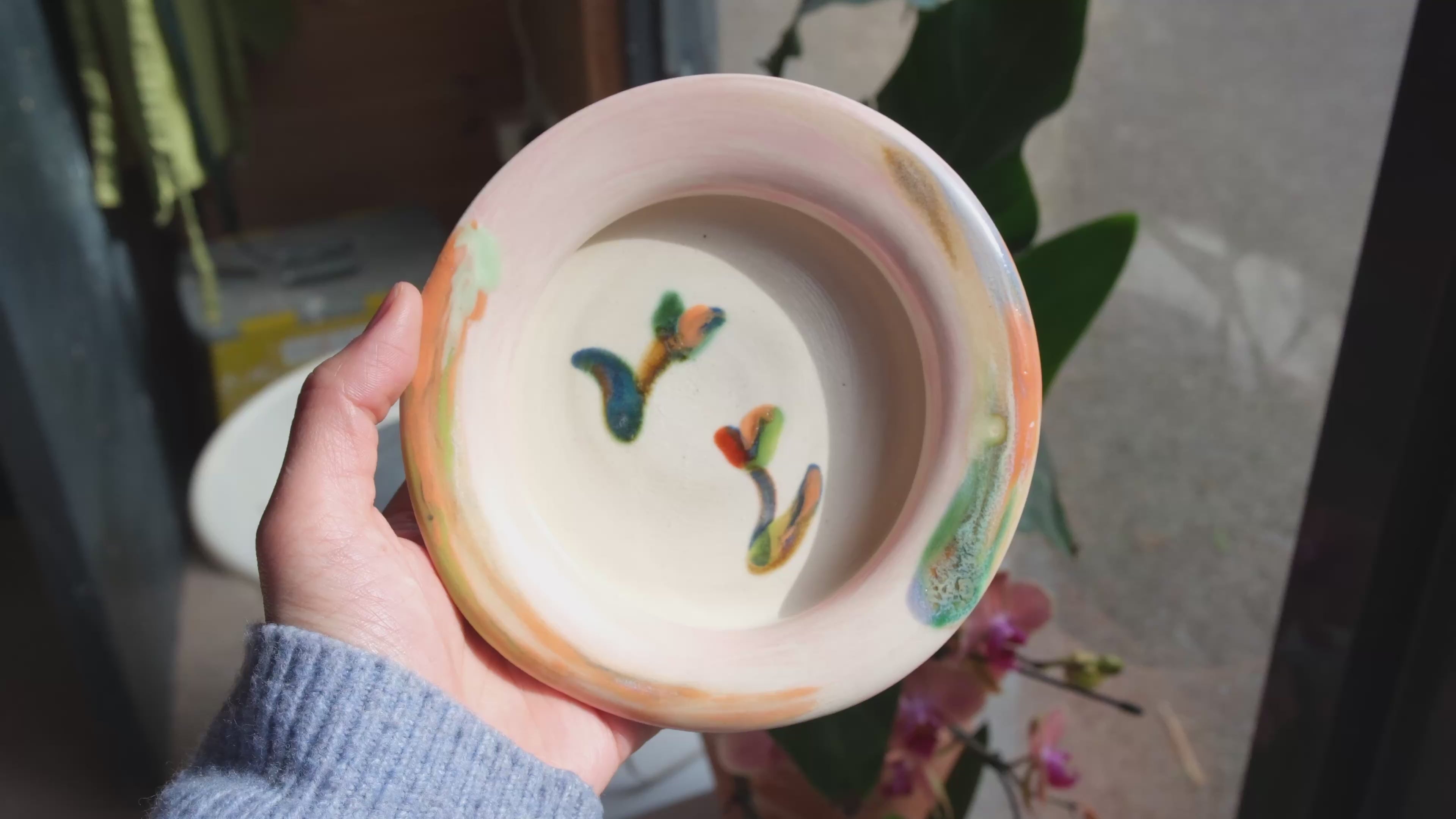 Small bowl called “amber and ana“